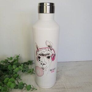 Bevanda Tumbler 25 oz Canteen Hot Cold Insulated with Llama Cool Water Bottle